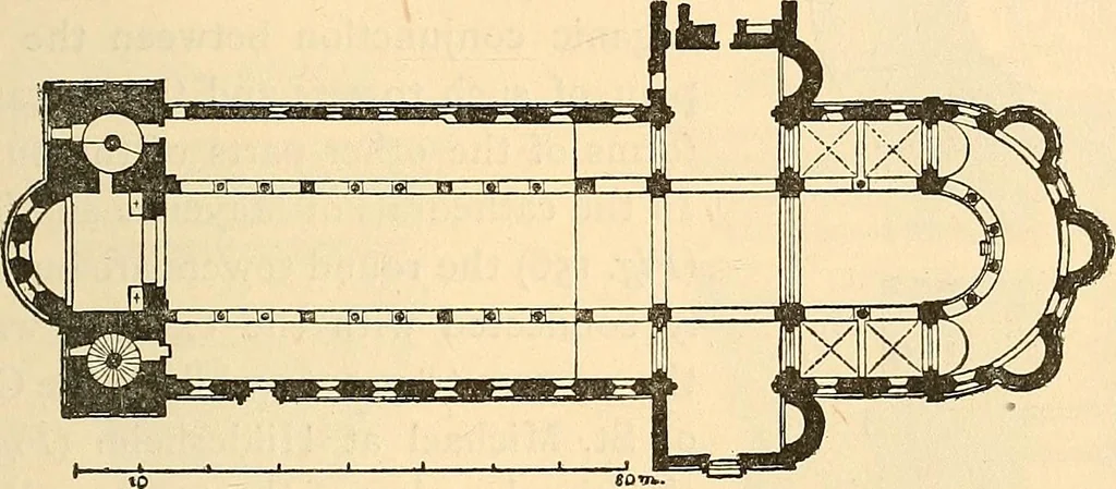 An illustration from History of mediæval art, 1893, leaf 292