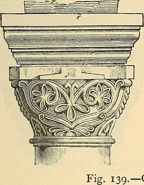 An illustration from History of mediæval art, 1893, leaf 294