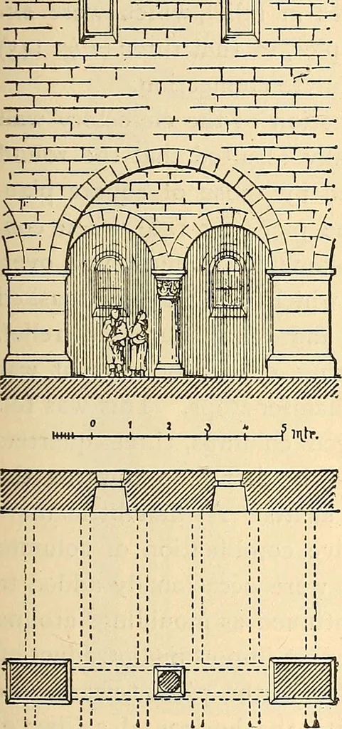 An illustration from History of mediæval art, 1893, leaf 298