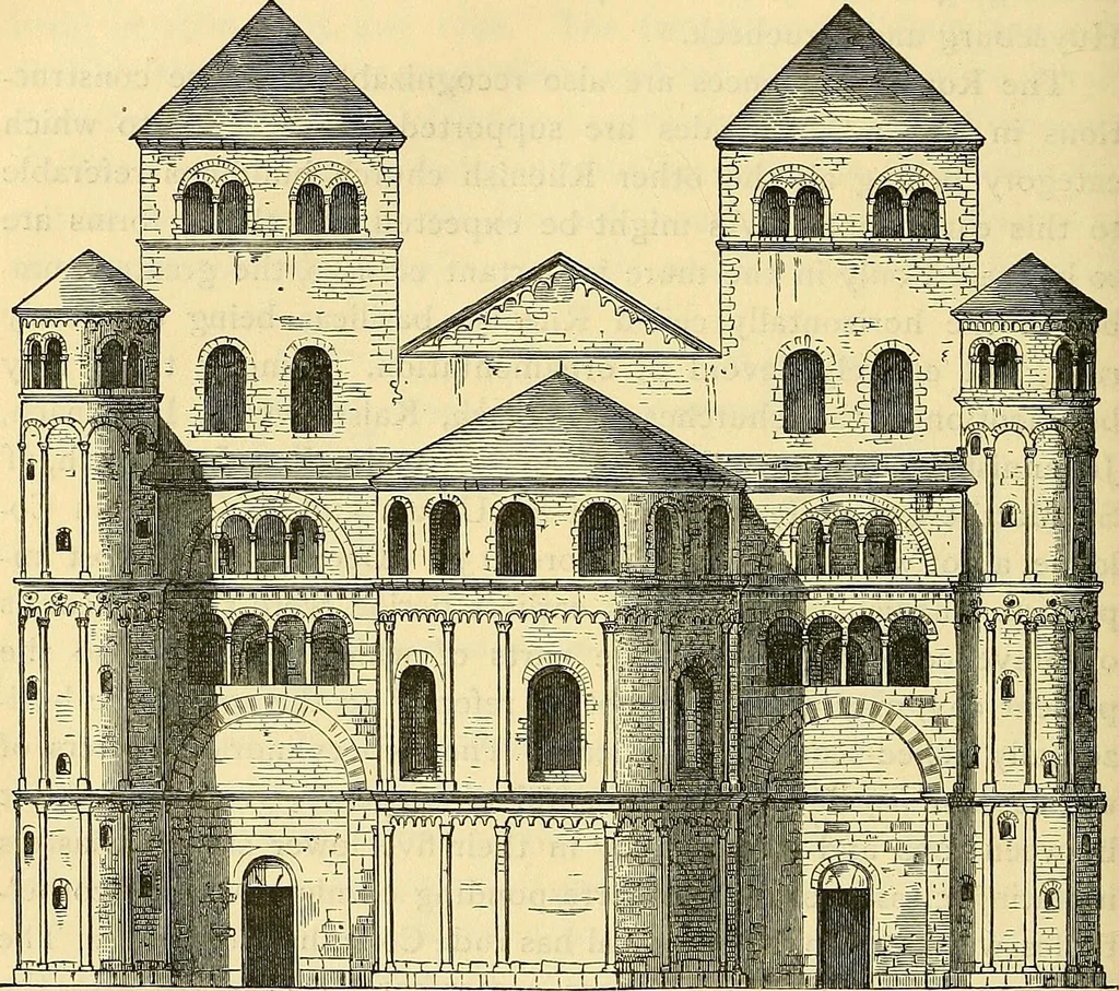 An illustration from History of mediæval art, 1893, leaf 311