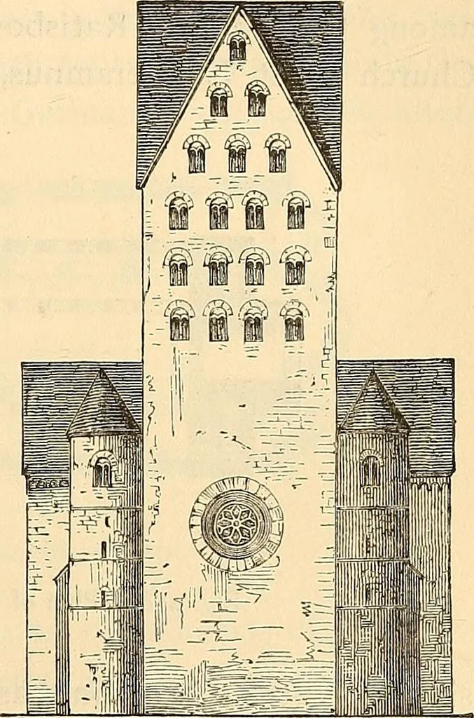 An illustration from History of mediæval art, 1893, leaf 312