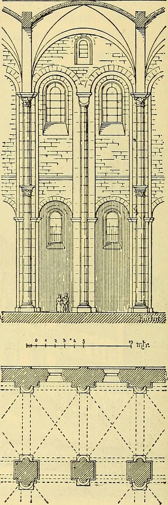 An illustration from History of mediæval art, 1893, leaf 323