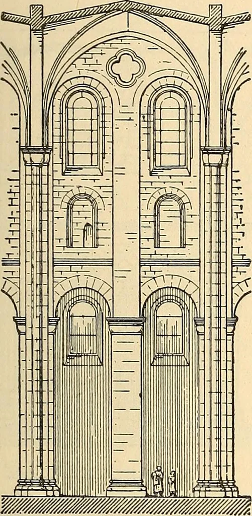 An illustration from History of mediæval art, 1893, leaf 324