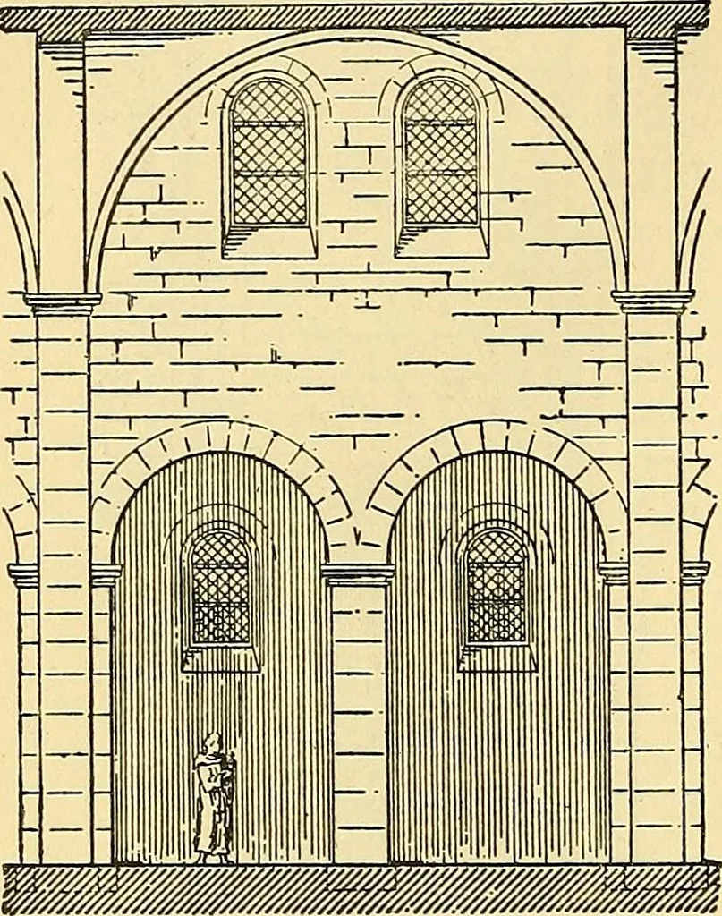 An illustration from History of mediæval art, 1893, leaf 325
