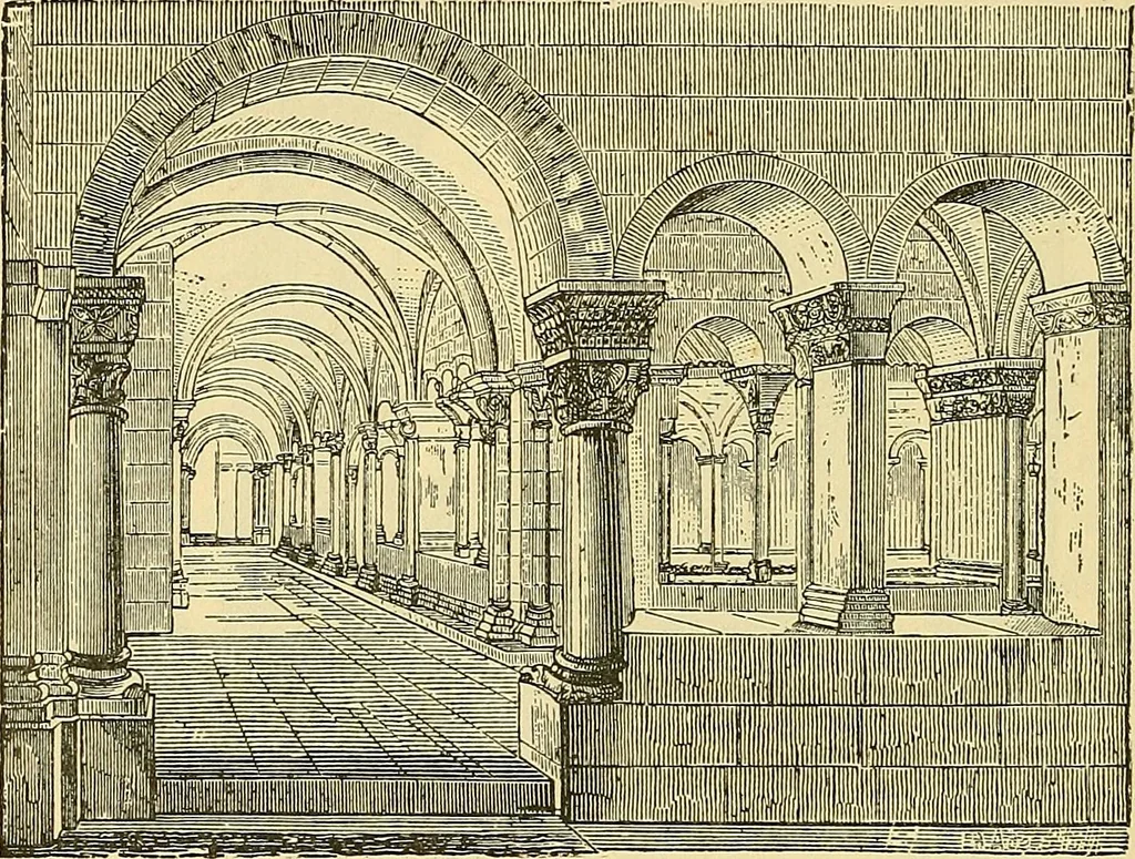 An illustration from History of mediæval art, 1893, leaf 335