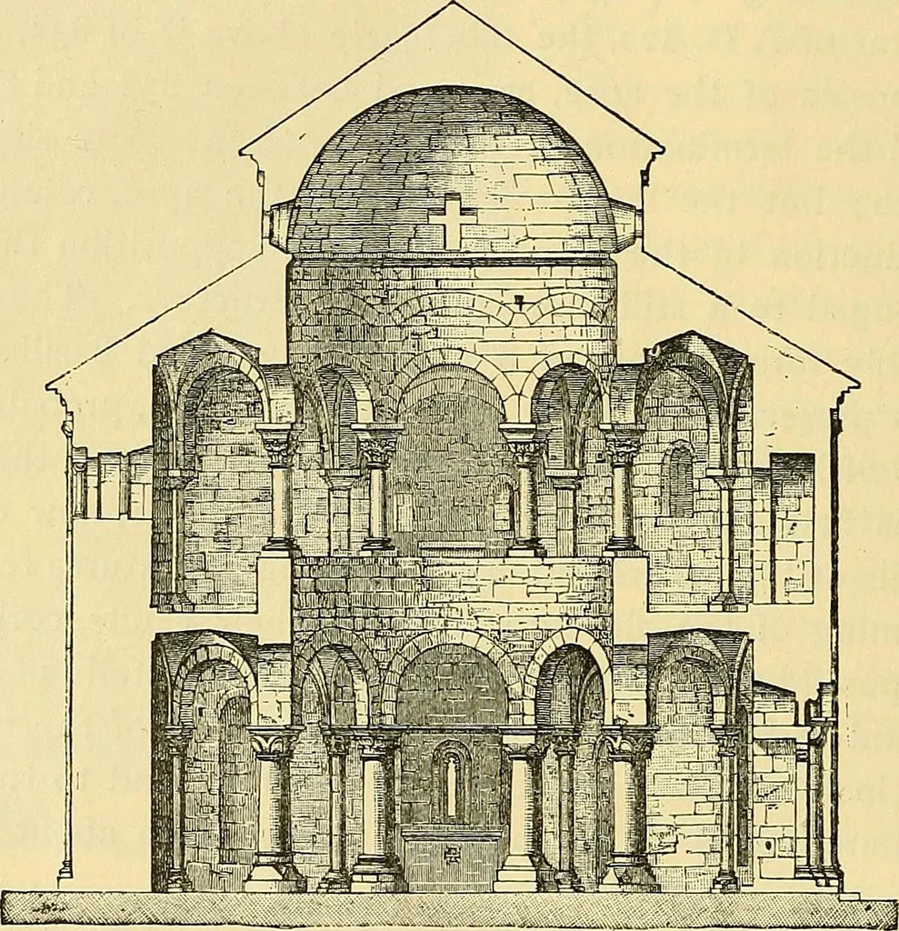 An illustration from History of mediæval art, 1893, leaf 349