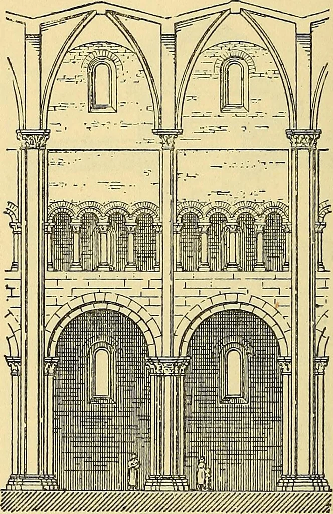 An illustration from History of mediæval art, 1893, leaf 355