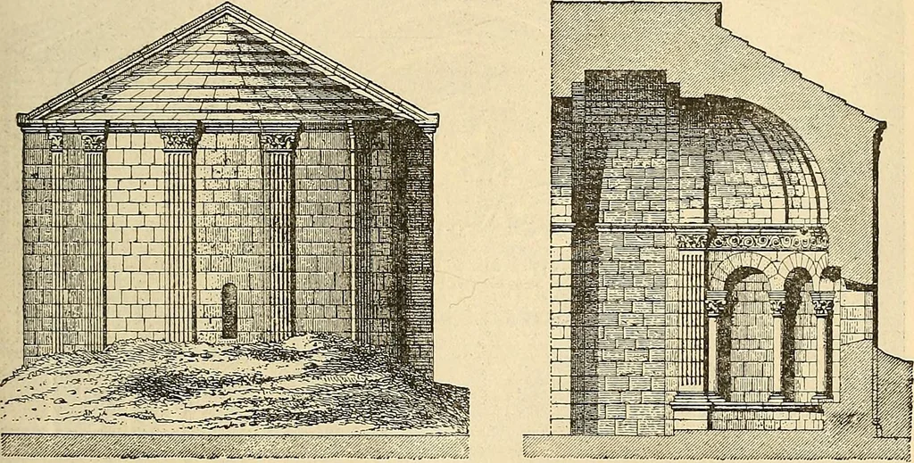 An illustration from History of mediæval art, 1893, leaf 374