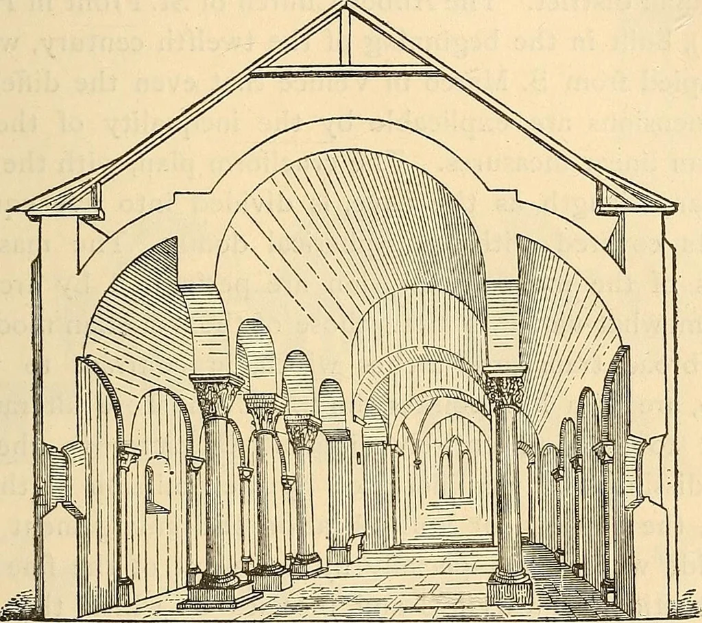 An illustration from History of mediæval art, 1893, leaf 390