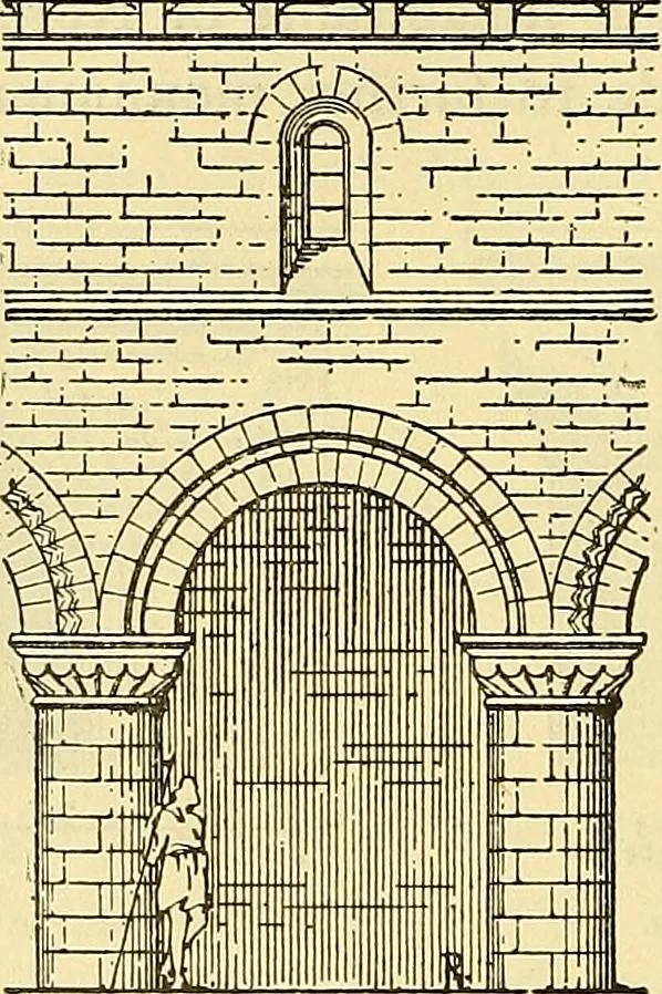 An illustration from History of mediæval art, 1893, leaf 397