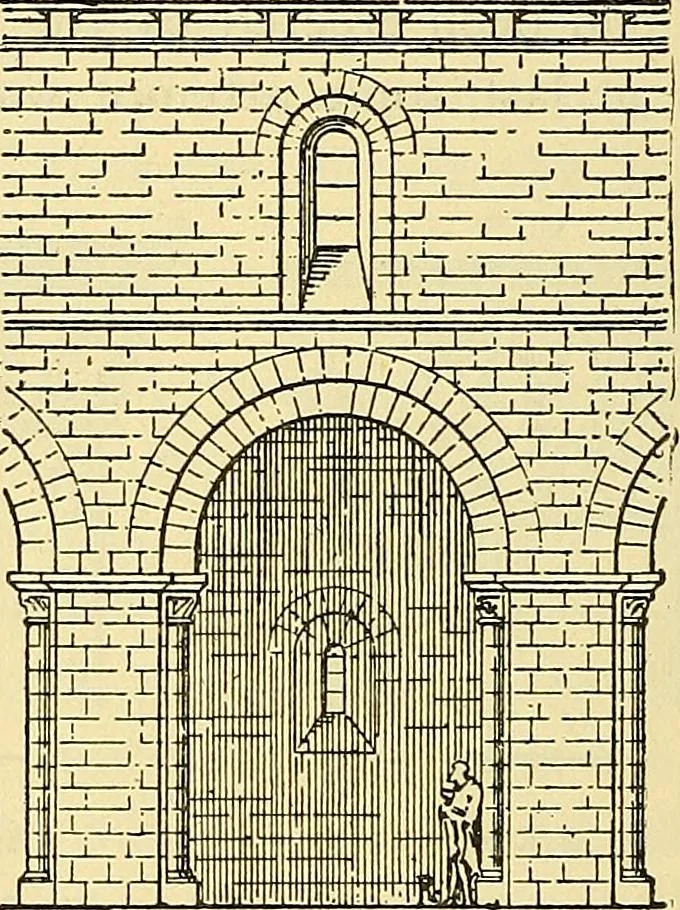 An illustration from History of mediæval art, 1893, leaf 397