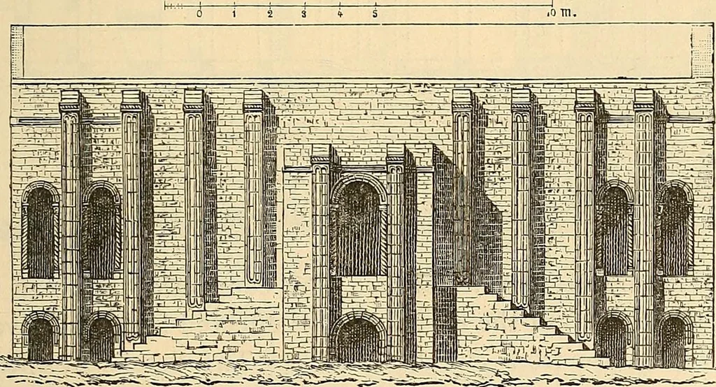 An illustration from History of mediæval art, 1893, leaf 406