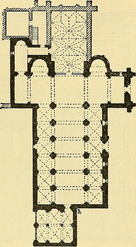 An illustration from History of mediæval art, 1893, leaf 411
