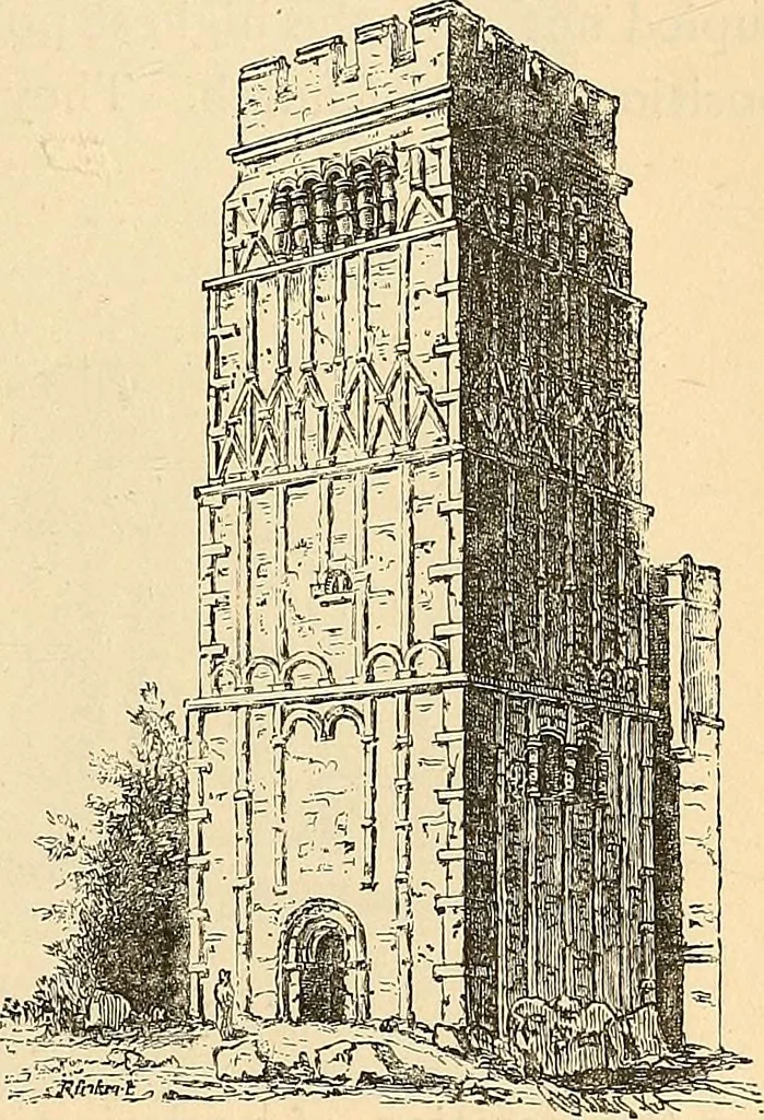 An illustration from History of mediæval art, 1893, leaf 414
