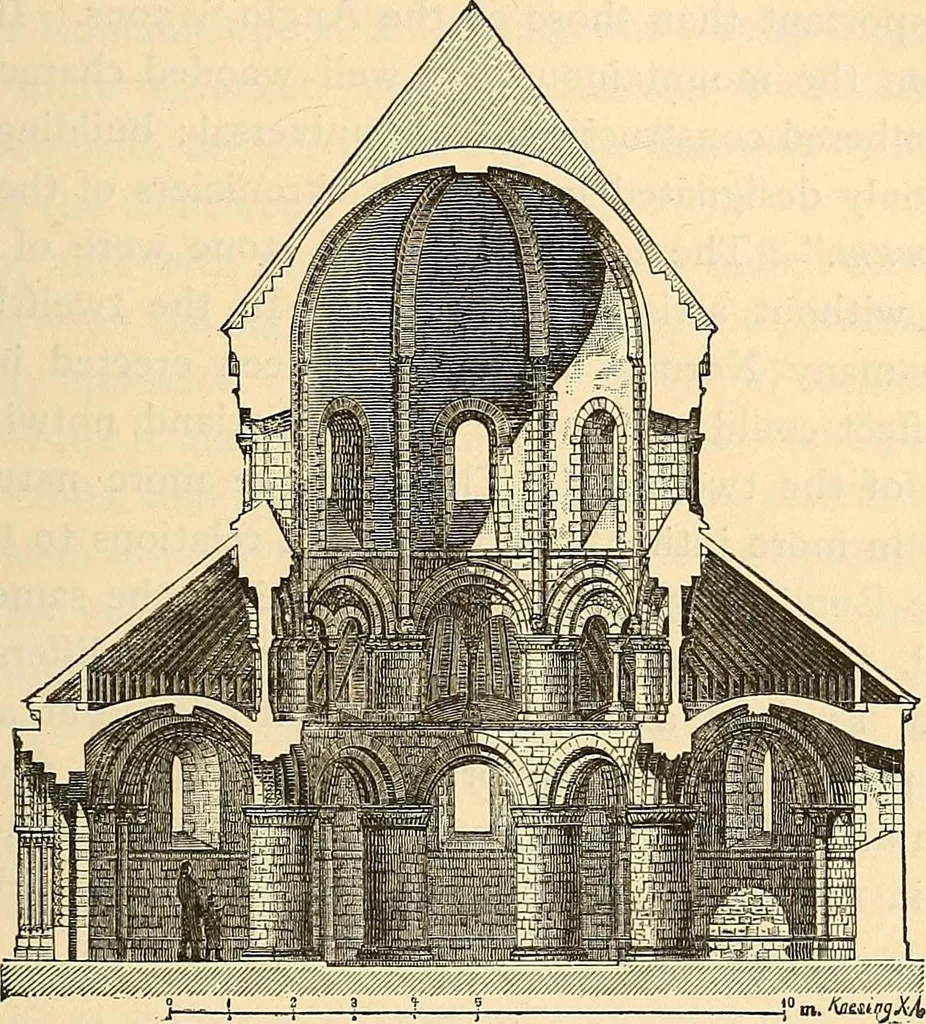 An illustration from History of mediæval art, 1893, leaf 422