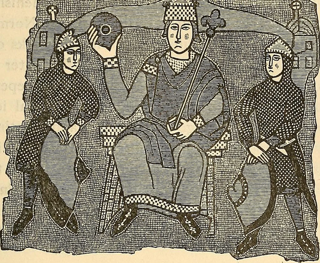 An illustration from History of mediæval art, 1893, leaf 432