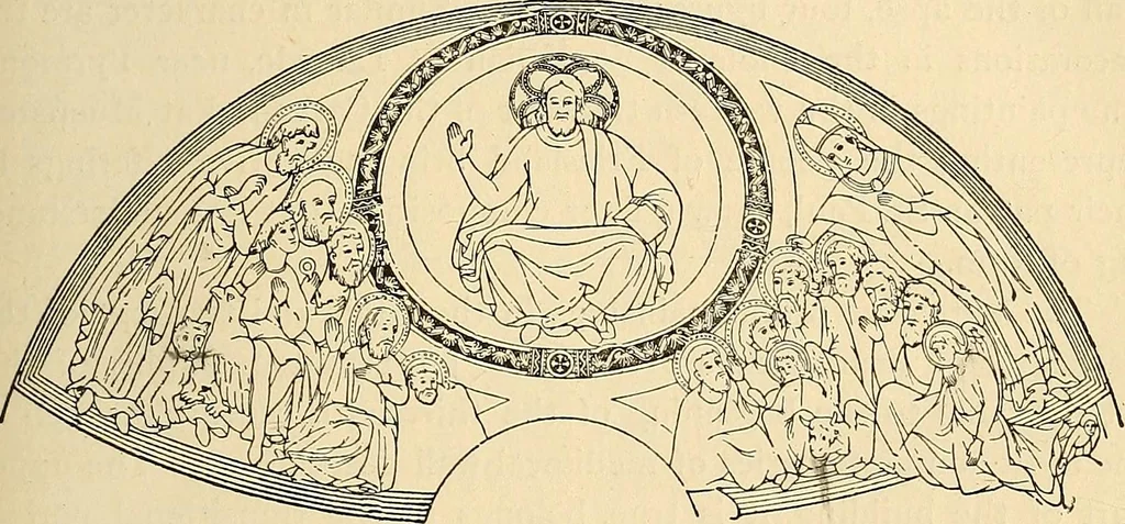 An illustration from History of mediæval art, 1893, leaf 438
