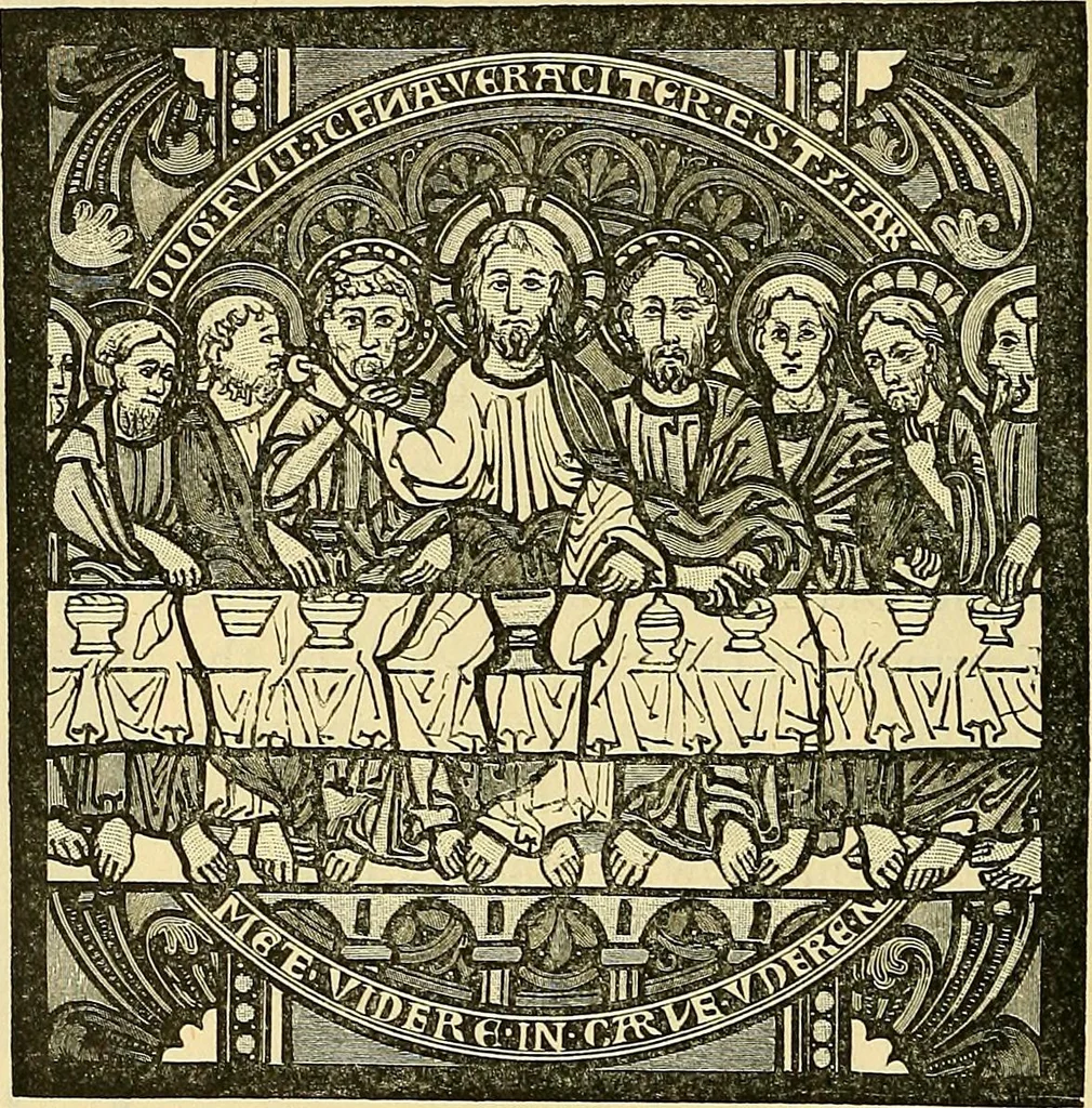 An illustration from History of mediæval art, 1893, leaf 445