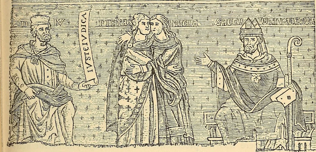 An illustration from History of mediæval art, 1893, leaf 446