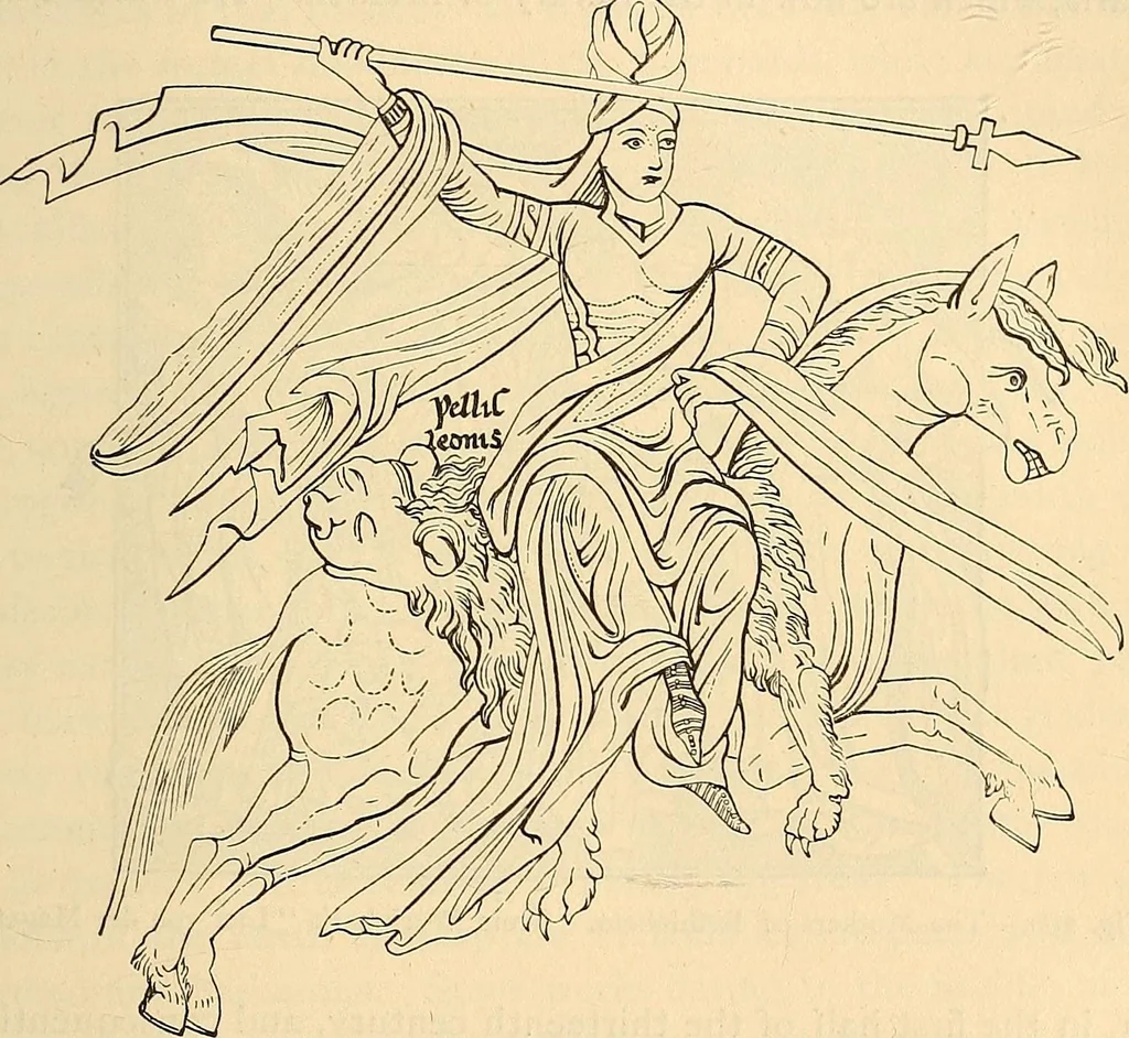 An illustration from History of mediæval art, 1893, leaf 456