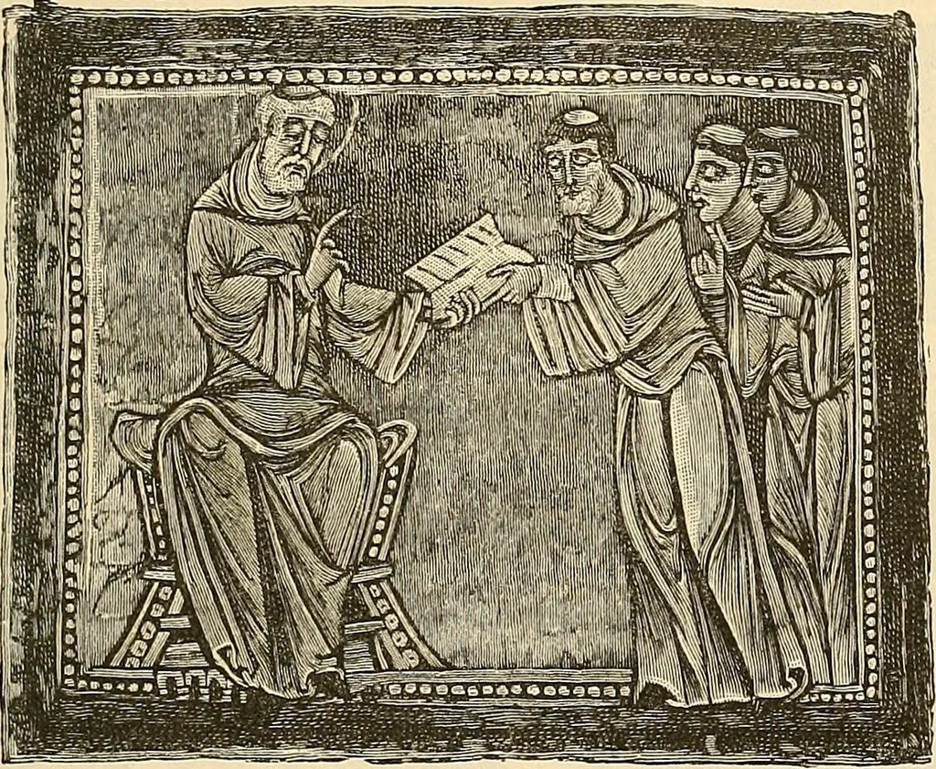 An illustration from History of mediæval art, 1893, leaf 470