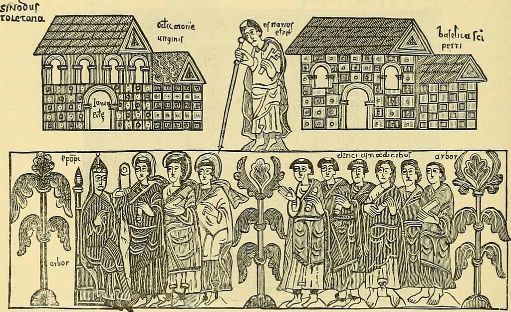 An illustration from History of mediæval art, 1893, leaf 471