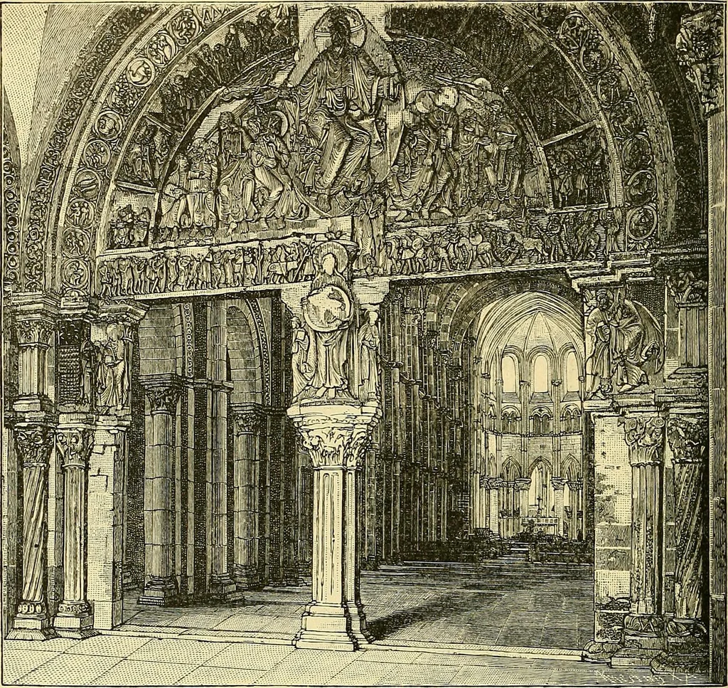 An illustration from History of mediæval art, 1893, leaf 475