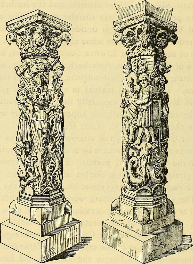 An illustration from History of mediæval art, 1893, leaf 479
