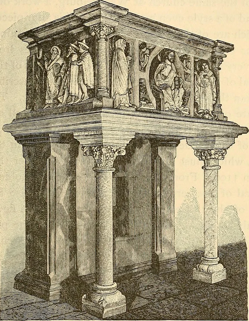 An illustration from History of mediæval art, 1893, leaf 480