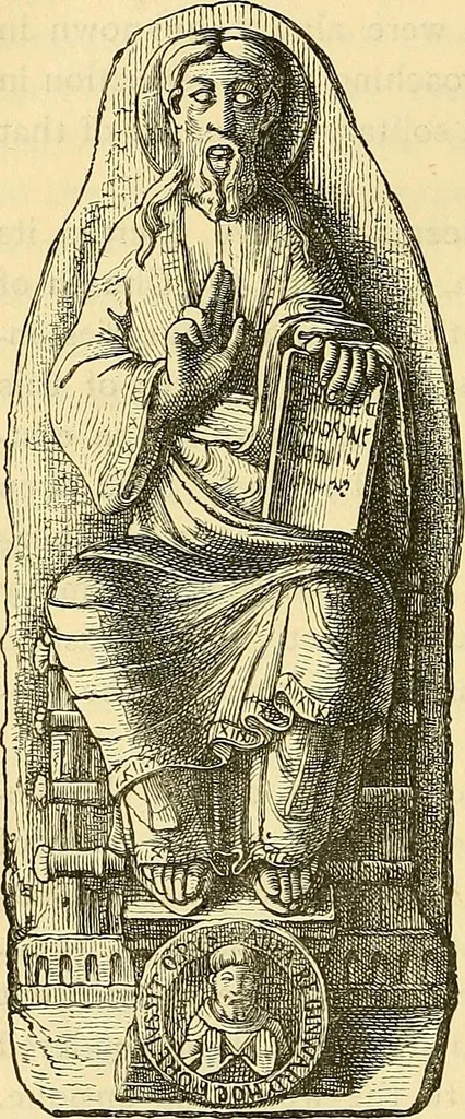 An illustration from History of mediæval art, 1893, leaf 483