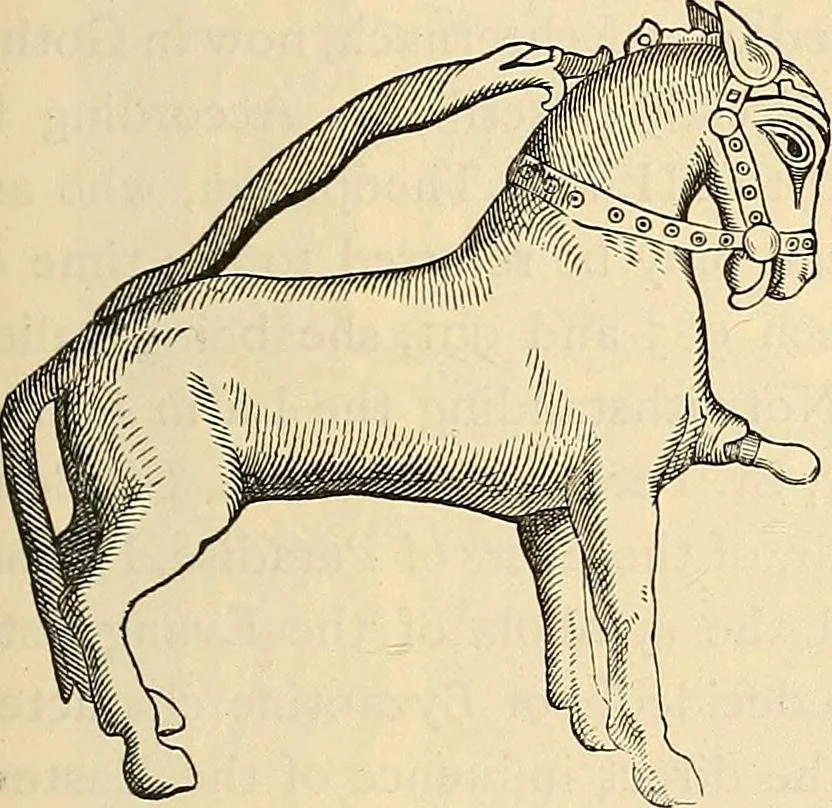 An illustration from History of mediæval art, 1893, leaf 496