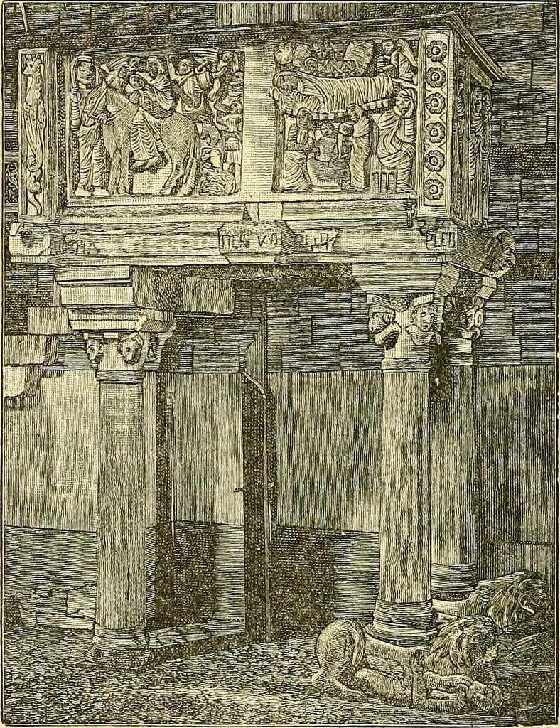 An illustration from History of mediæval art, 1893, leaf 501