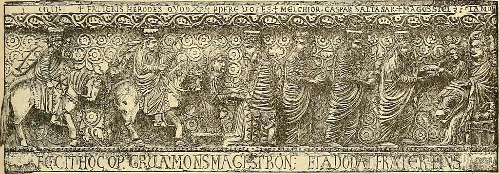 An illustration from History of mediæval art, 1893, leaf 502