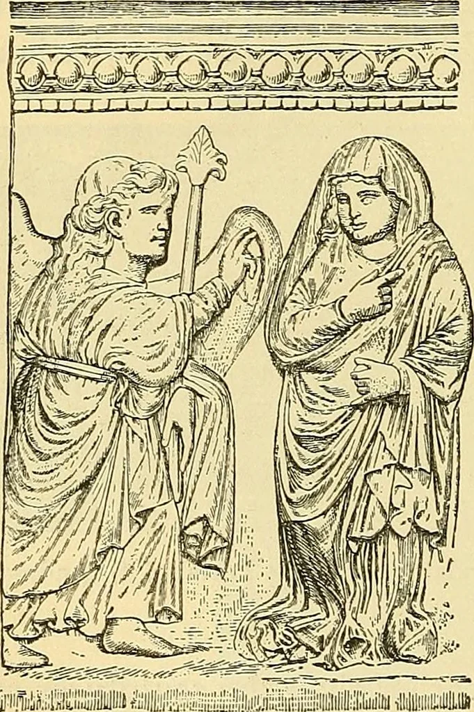 An illustration from History of mediæval art, 1893, leaf 503