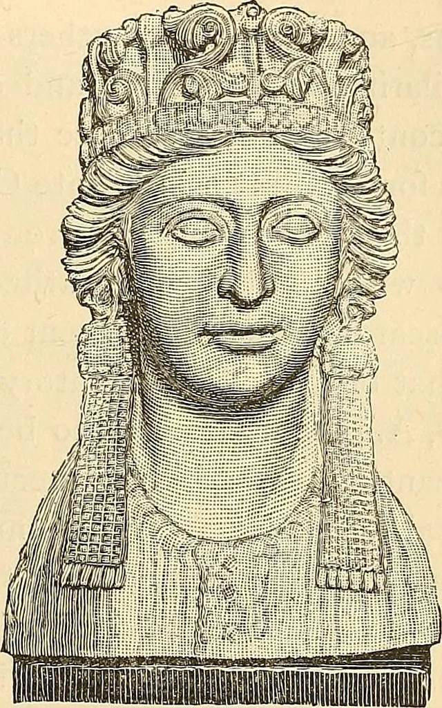 An illustration from History of mediæval art, 1893, leaf 504