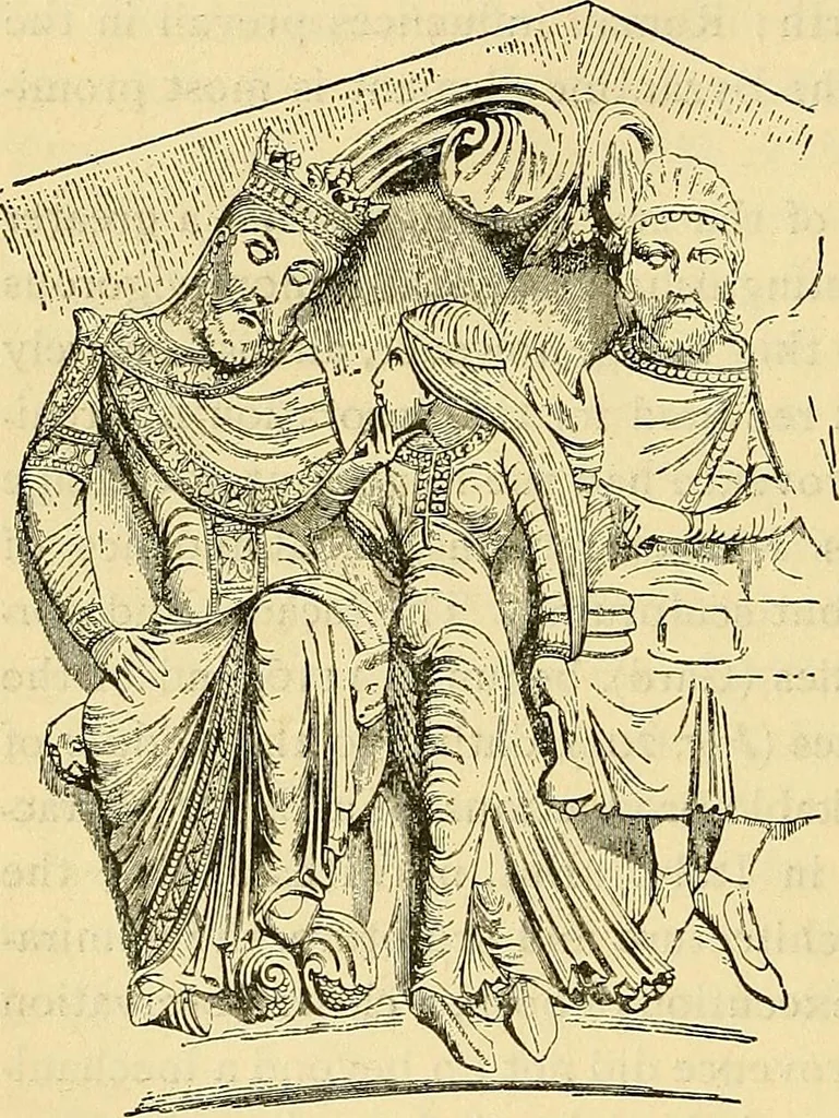 An illustration from History of mediæval art, 1893, leaf 509