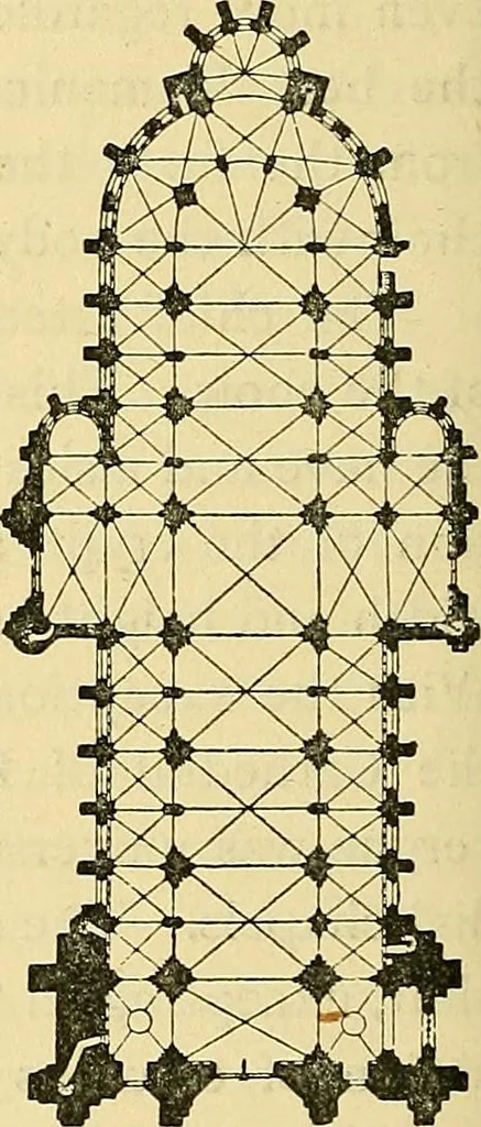 An illustration from History of mediæval art, 1893, leaf 523