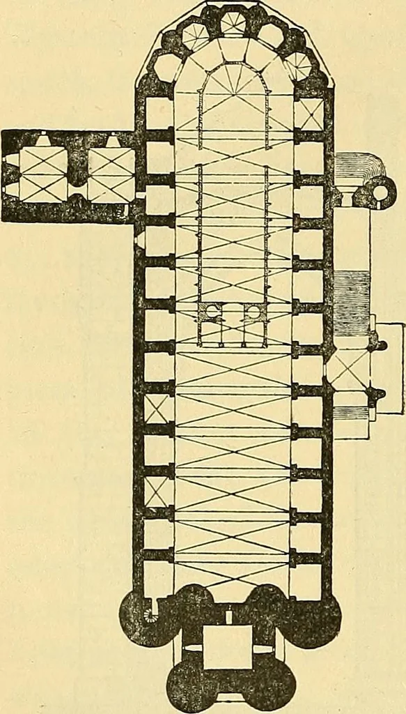 An illustration from History of mediæval art, 1893, leaf 537