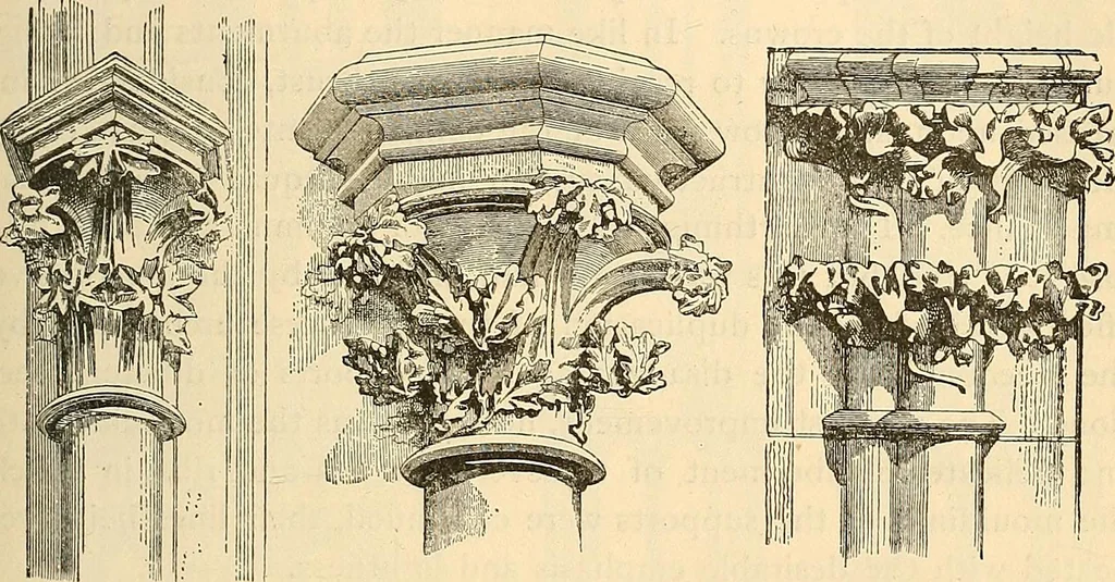 An illustration from History of mediæval art, 1893, leaf 540