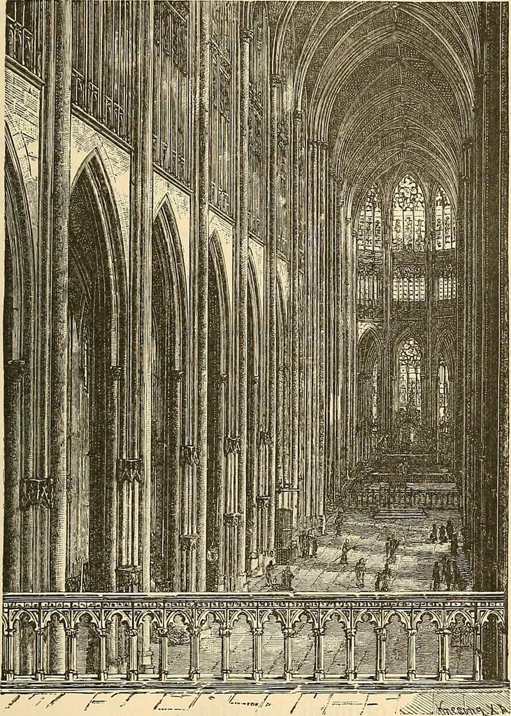 An illustration from History of mediæval art, 1893, leaf 550