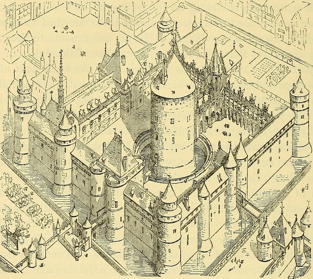 An illustration from History of mediæval art, 1893, leaf 553