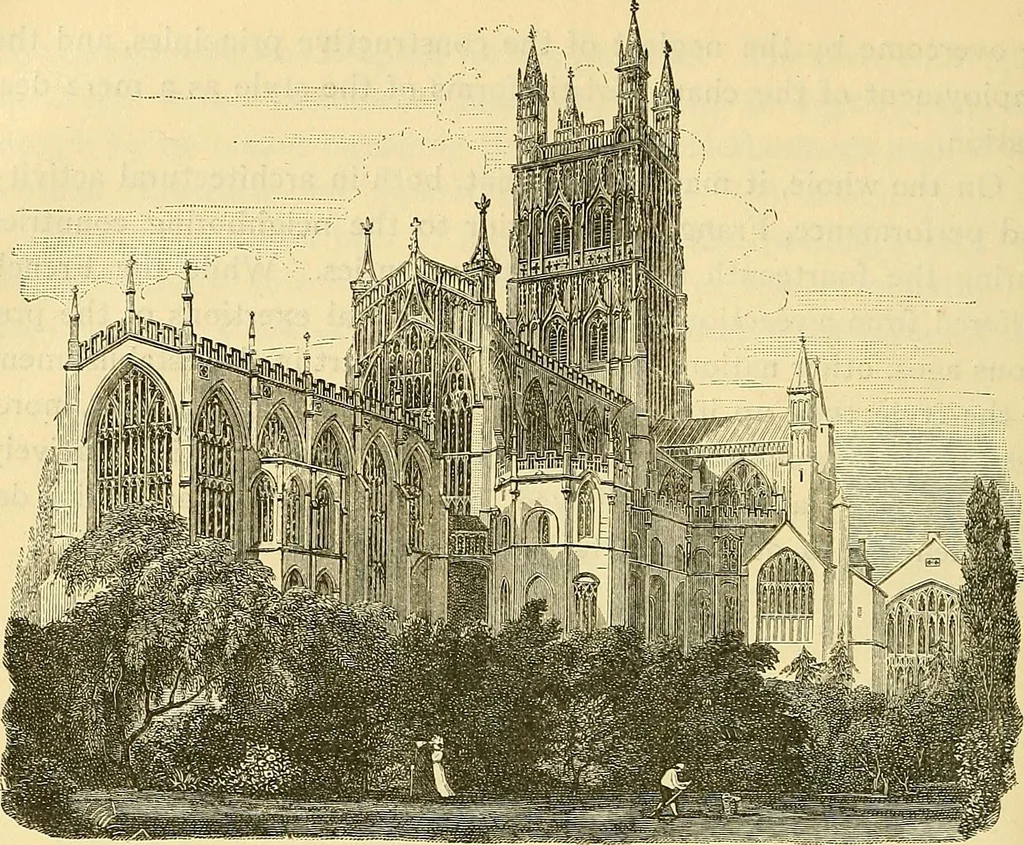 An illustration from History of mediæval art, 1893, leaf 555