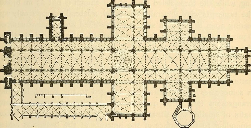 An illustration from History of mediæval art, 1893, leaf 558