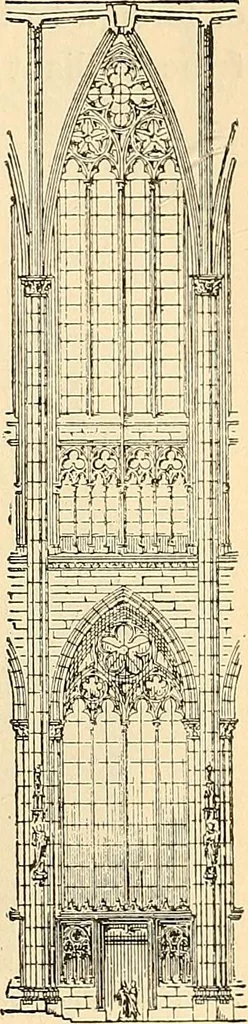 An illustration from History of mediæval art, 1893, leaf 584