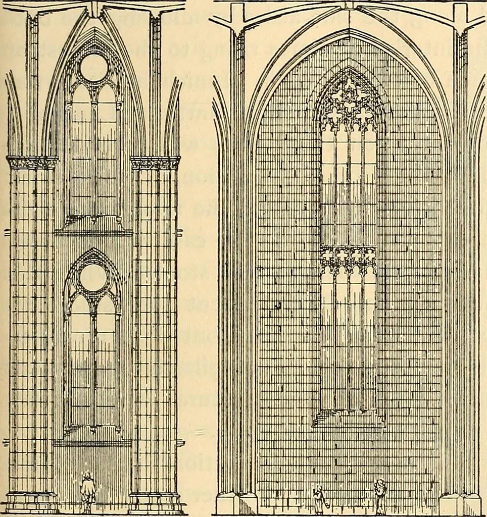 An illustration from History of mediæval art, 1893, leaf 592