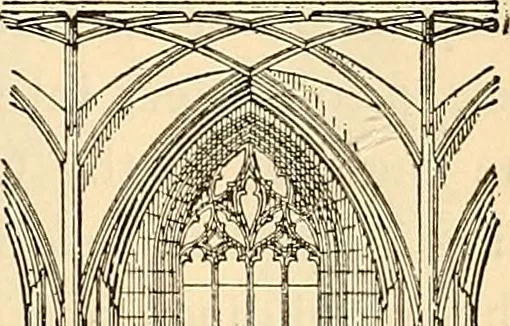 An illustration from History of mediæval art, 1893, leaf 592
