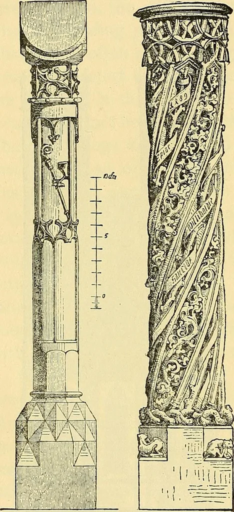 An illustration from History of mediæval art, 1893, leaf 595