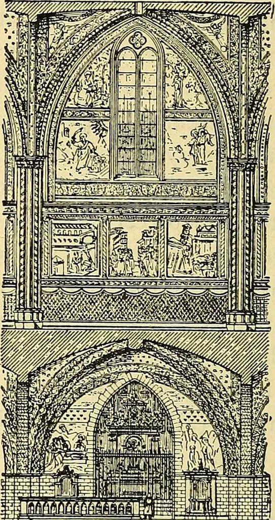 An illustration from History of mediæval art, 1893, leaf 603