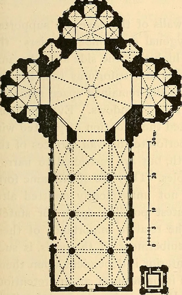 An illustration from History of mediæval art, 1893, leaf 606