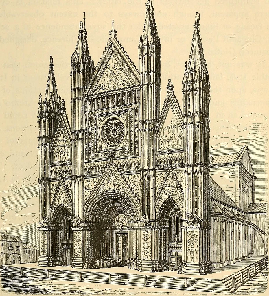 An illustration from History of mediæval art, 1893, leaf 610